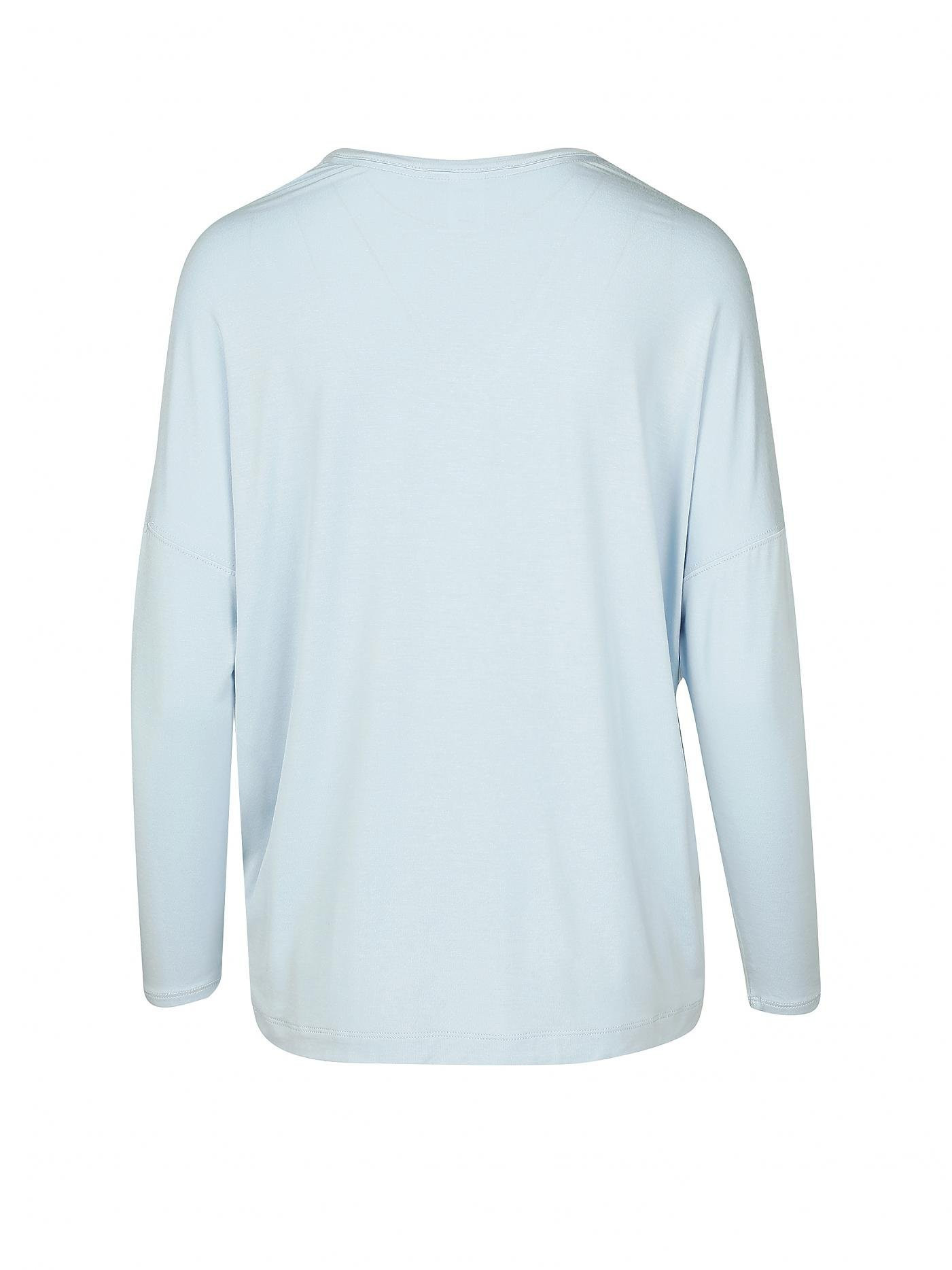 Dámské triko na spaní model 8390794 modrá - Calvin Klein Velikost: M, Barvy: Modrá