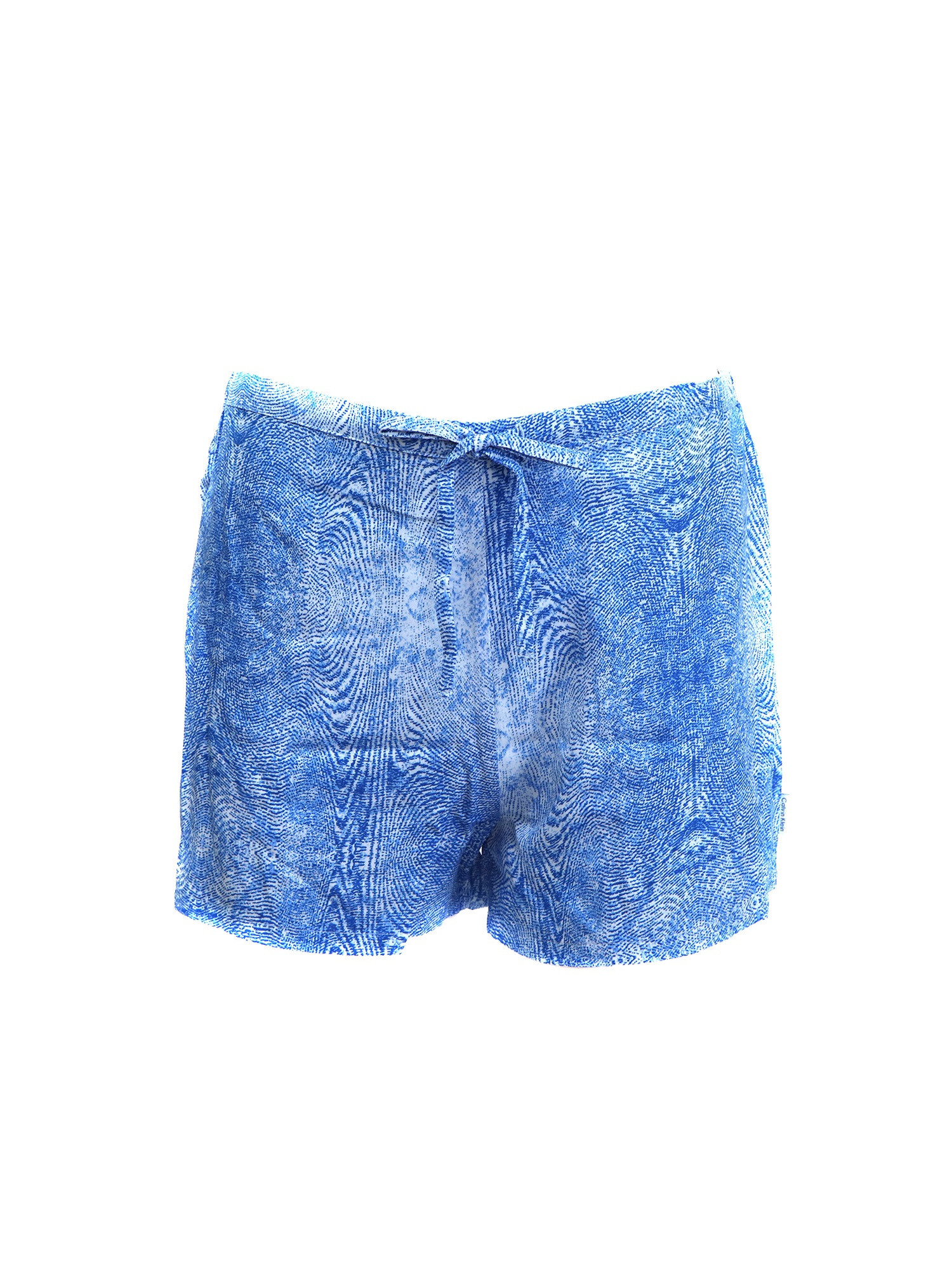 Dámské pyžamové kraťasy model 8741747 modrá - Calvin Klein Velikost: S, Barvy: Modrá