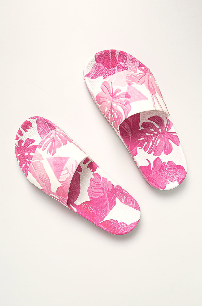 Plážové pantofle růžovo/bílá 37 model 8414613 - Guess