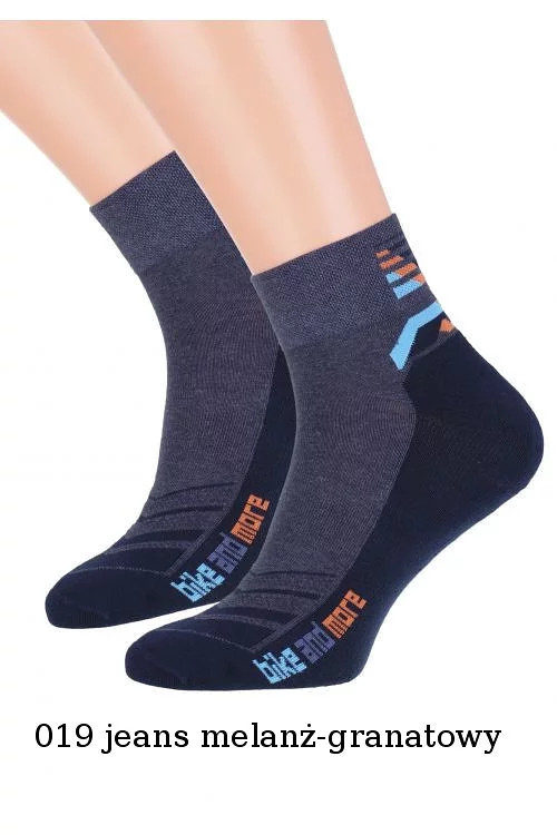 Športové ponožky Dynamic art.040 - Steven 44-46 bílo-černá