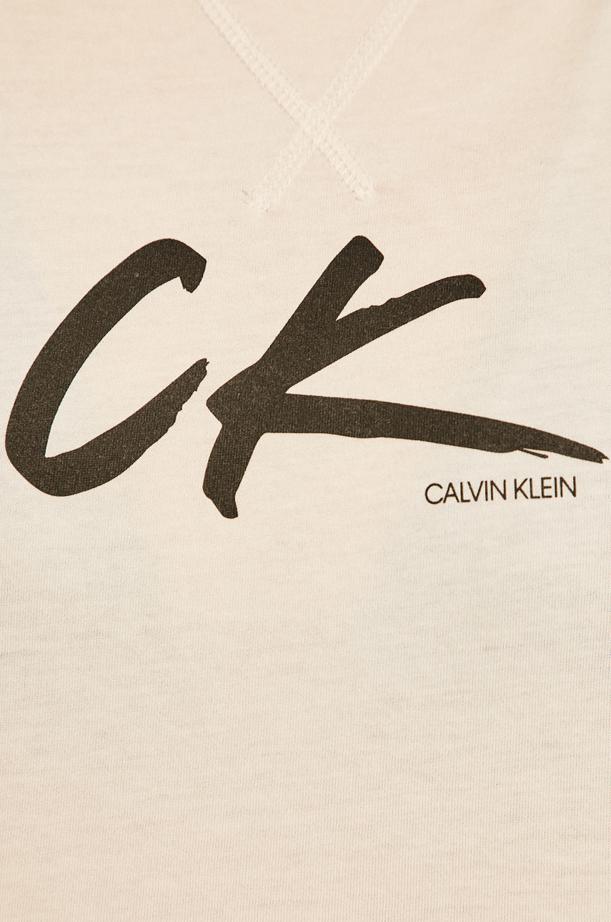 Plážový top KW0KW01006-YCD bílá - Calvin Klein bílá S