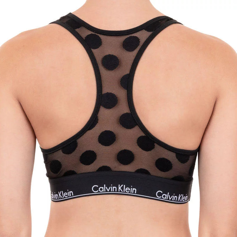 Dámská podprsenka QF5847E-6WA černá - Calvin Klein černá M