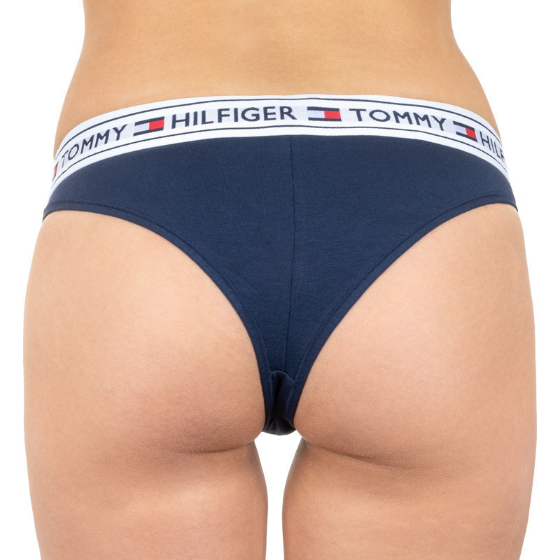 Brazilské kalhotky UW0UW00723-416 - Tommy Hilfiger XS Modrá