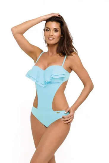 Dámské jednodílné plavky Belinda M-548 - Marko XL korálová (obrázek 6)