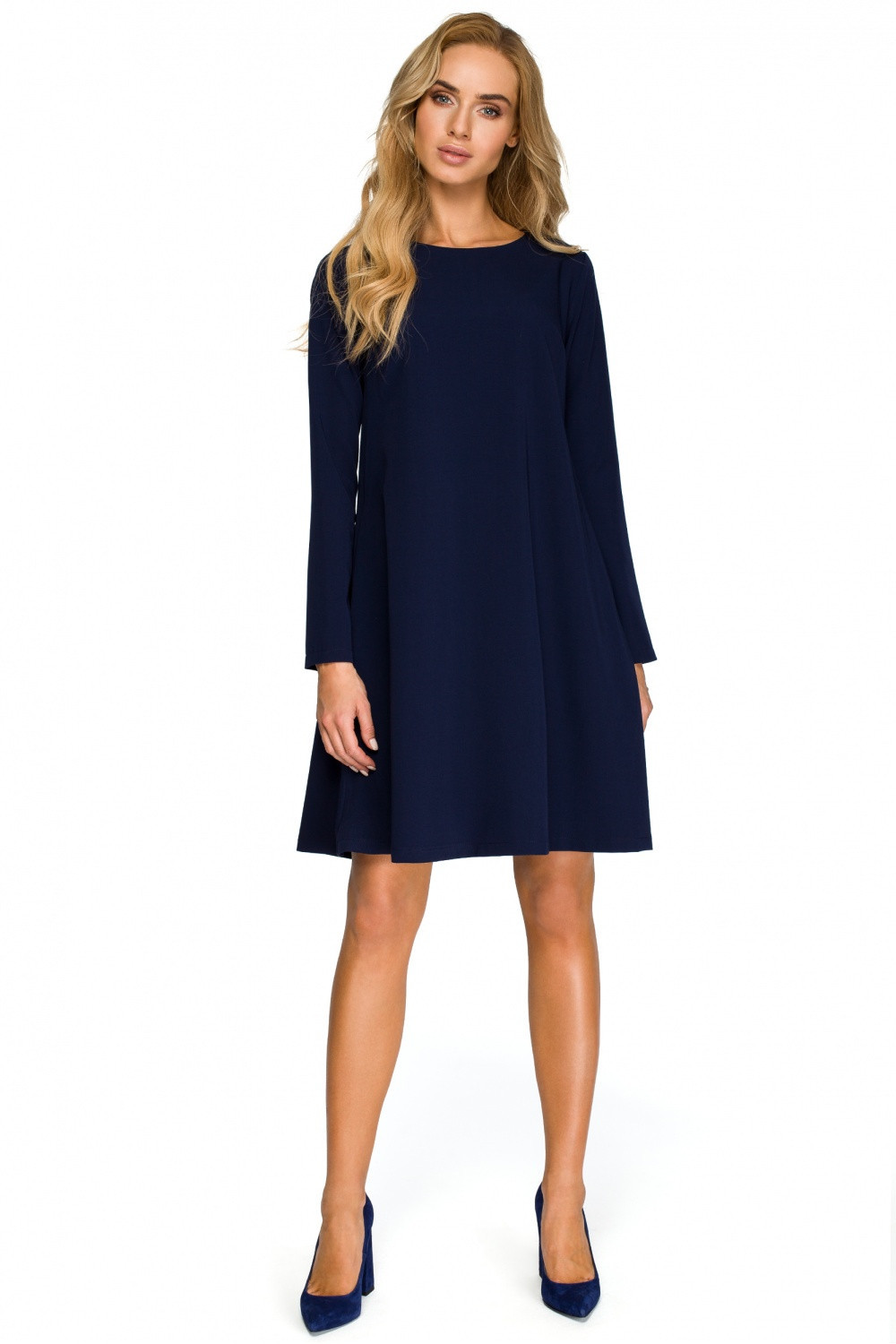 Společenské šaty model Style M tmavě modrá model 14564587 - STYLOVE