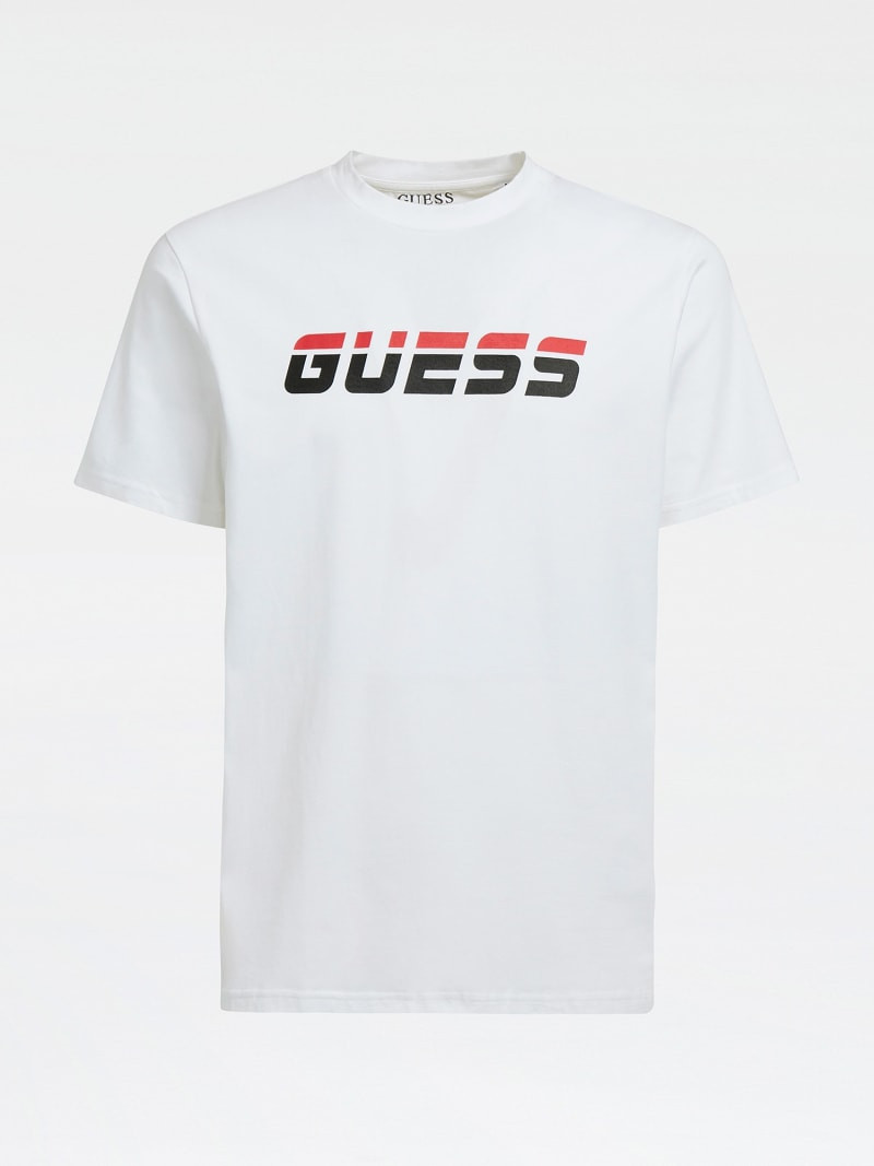 Pánské tričko s krátkým rukávem bílá model 15795441 - Guess Velikost: M, Barvy: bílá