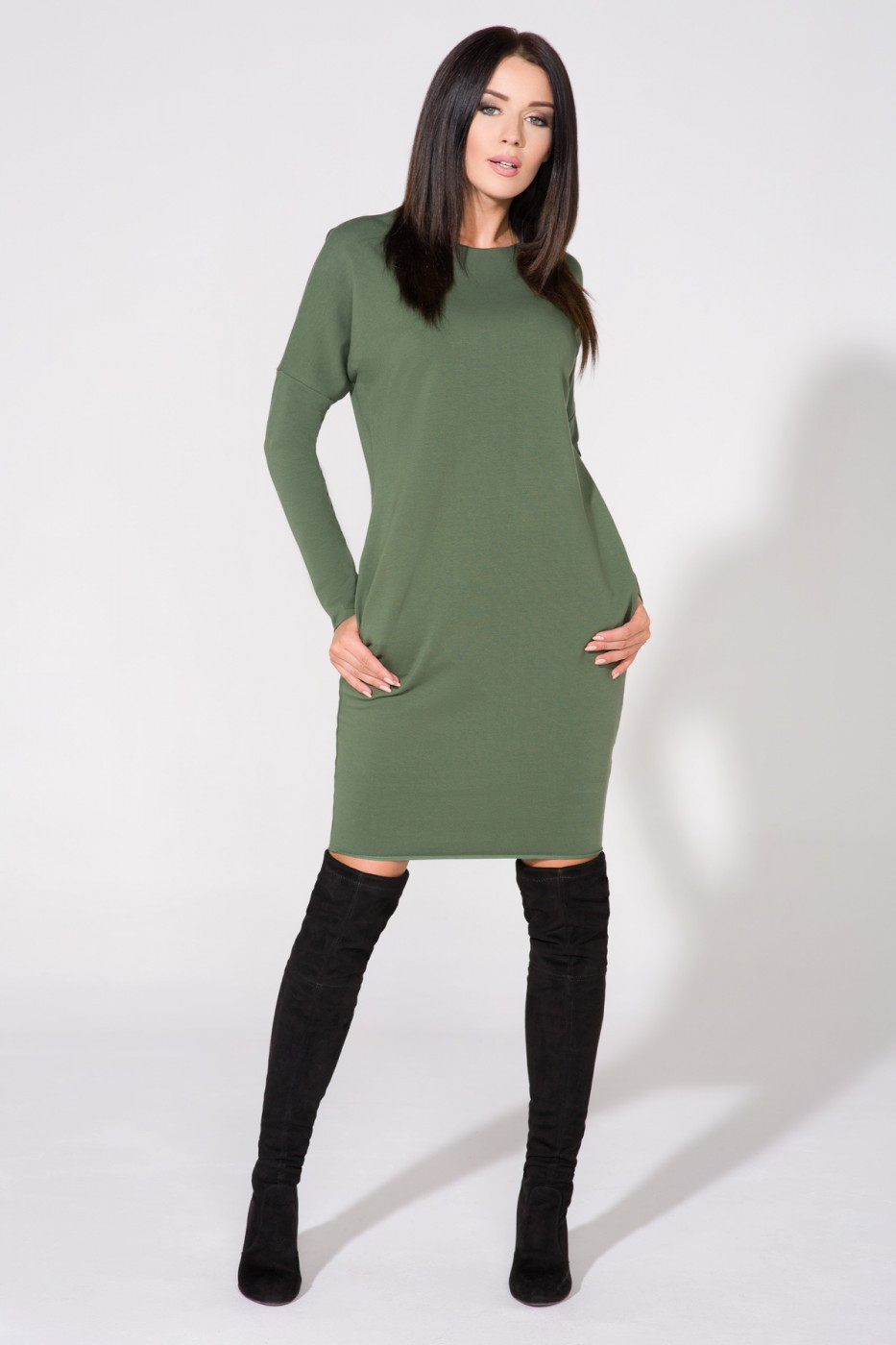 Večerní šaty model 14272644 - Tessita Velikost: 42/44, Barvy: Zelená