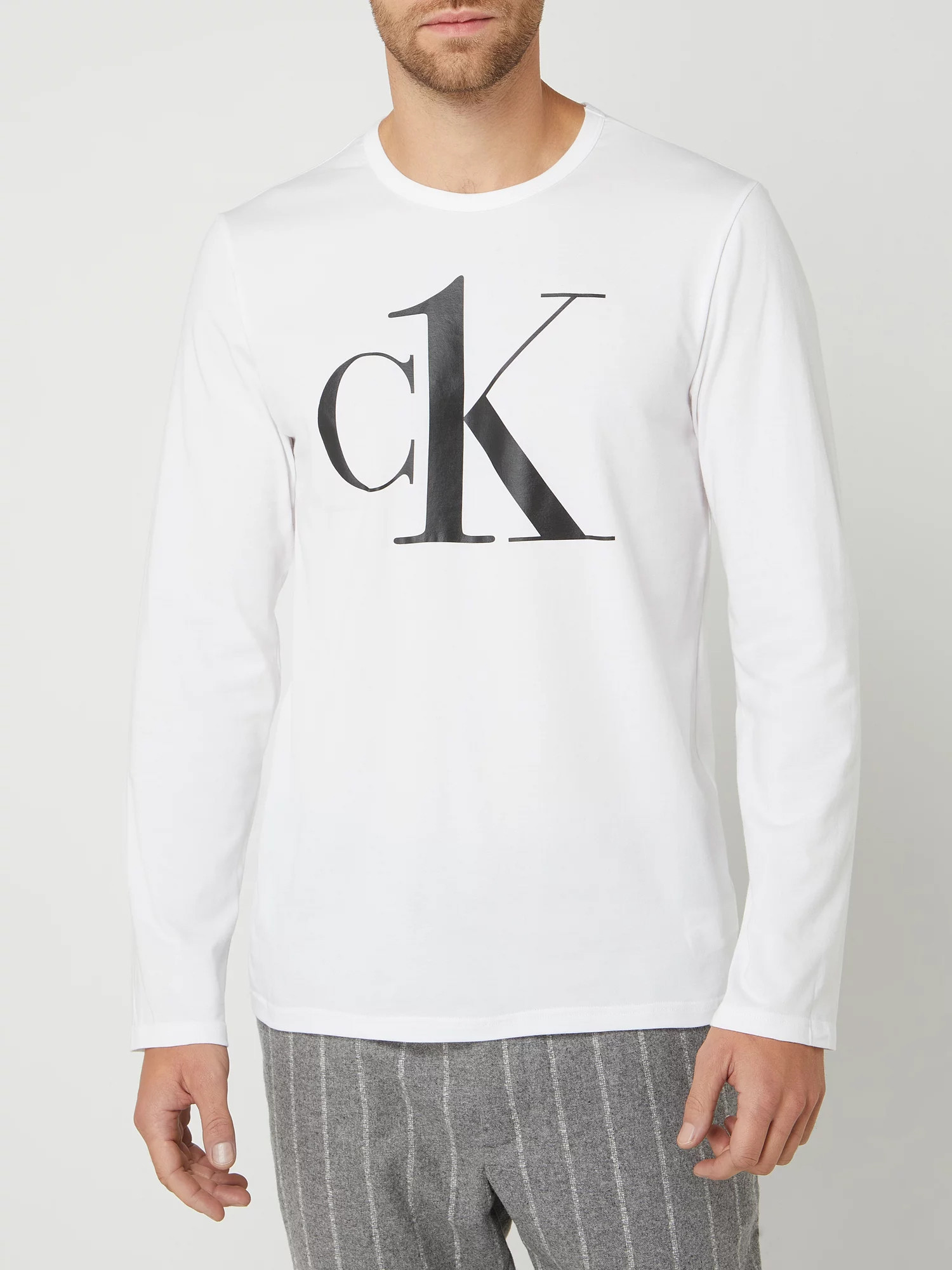 Pánské tričko model 14513131 bílá bílá M - Calvin Klein