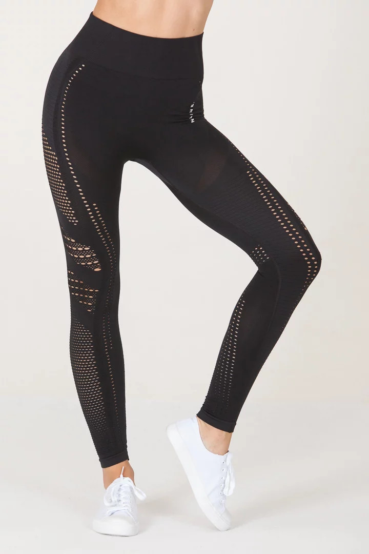 Dámské Naine 2.0. Bezešvé Legíny - Gym Glamour oranžová M (obrázek 3)