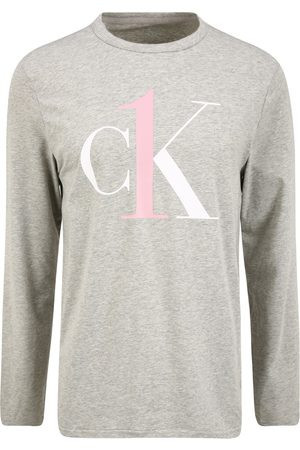 Pánské tričko šedá model 14593678 - Calvin Klein Velikost: L, Barvy: šedá