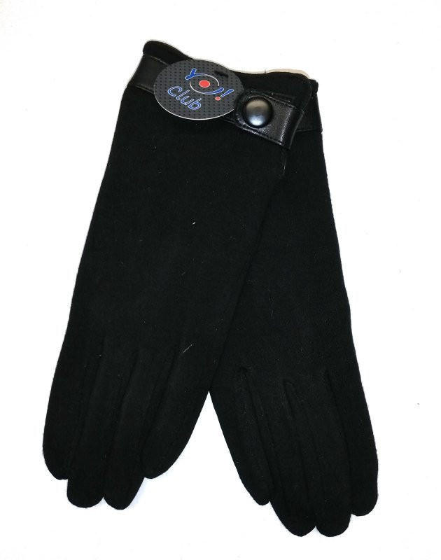 Levně Dámské rukavice tmavě šedá 24 cm model 15031430 - Yoclub