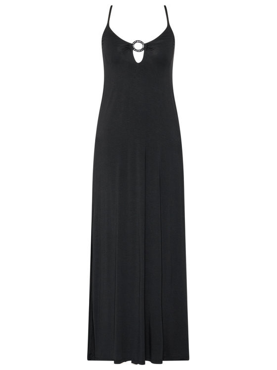 Plážové šaty model 15218476 černá S - Emporio Armani