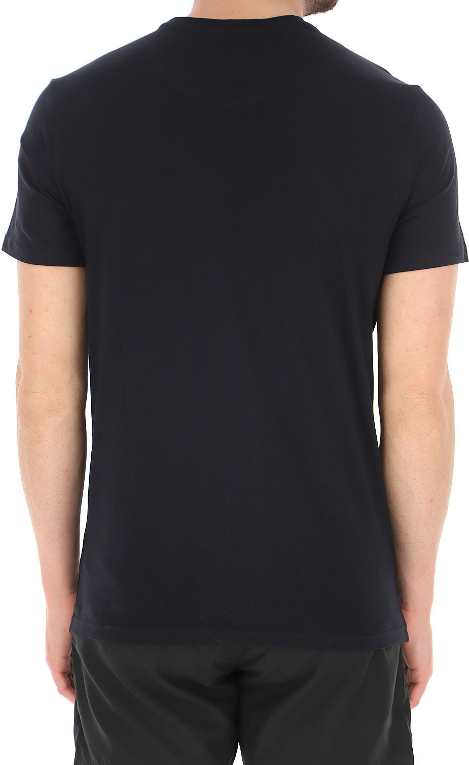Pánské tričko 211831 1P469 00020 černé - Emporio Armani černá XL