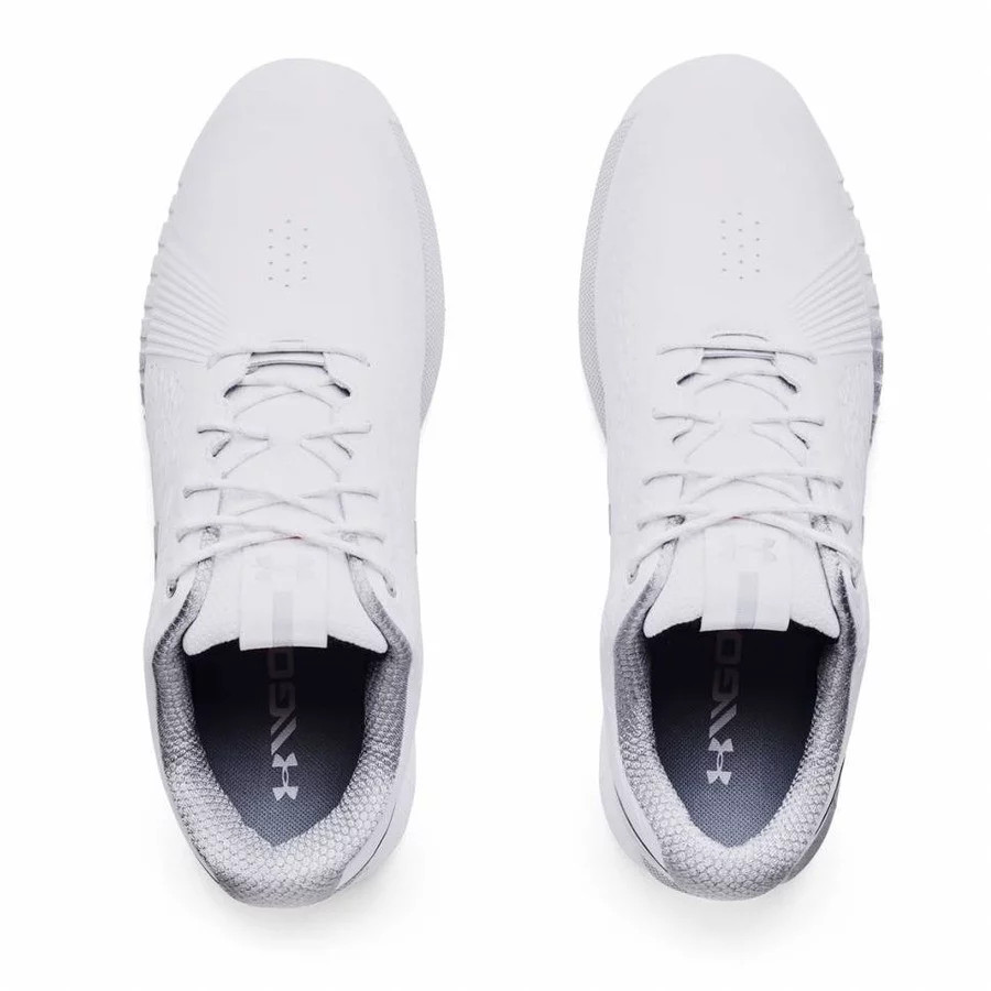 Pánské golfové boty UA HOVR Show SL E 3025187 - Under Armour 44 bílá-stříbrná (obrázek 3)