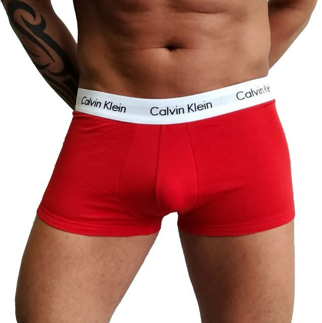Pánské boxerky model 17086329 S Červená - Calvin Klein