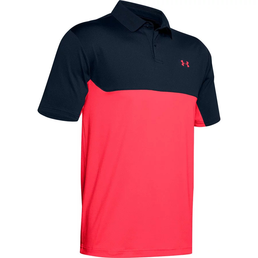 Pánské polo tričko 1355485 Performance SS20 - Under Armour Barva: tmavě modrá s korálovou, Velikost: S/M (obrázek 5)