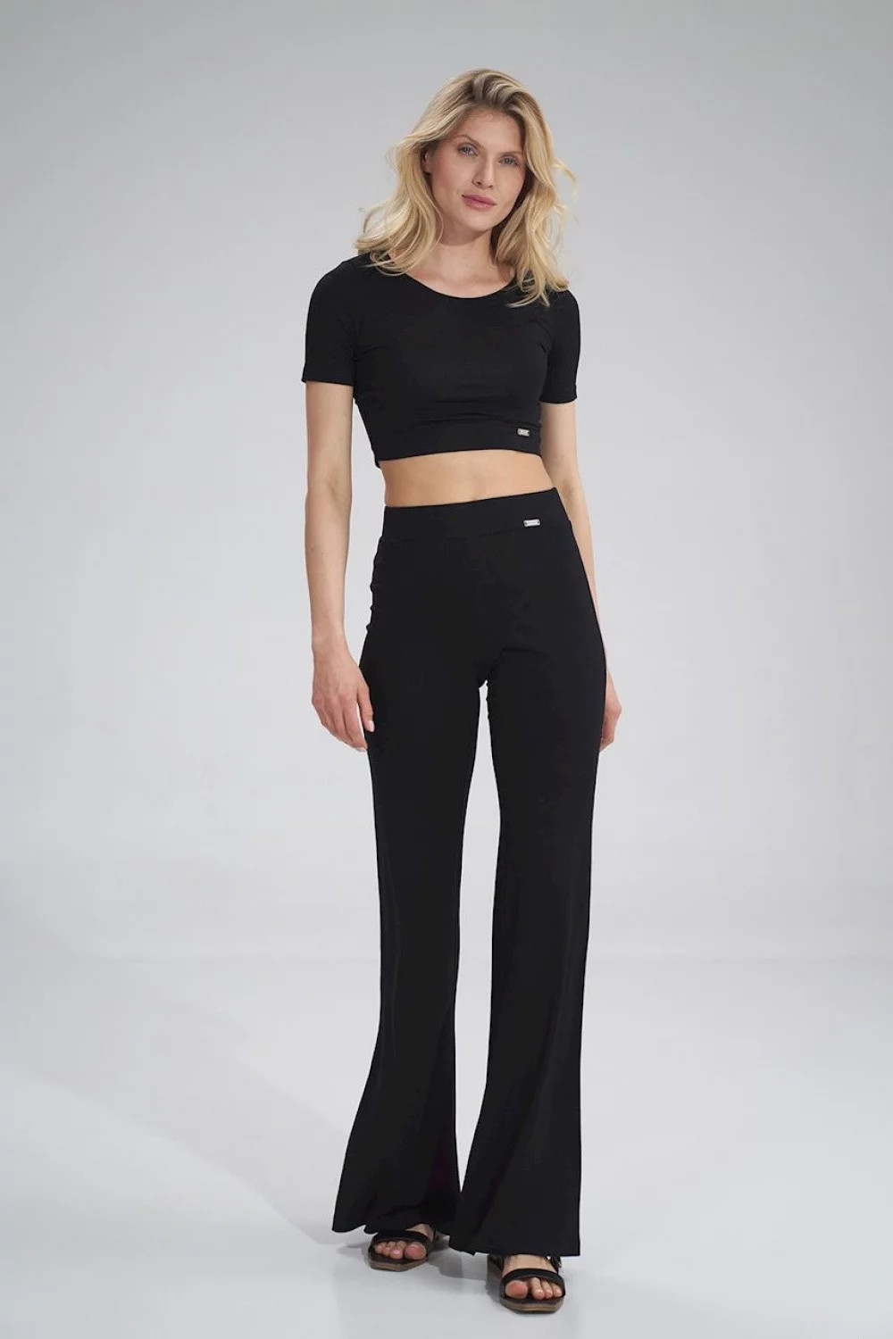 Dámské kalhoty M749 - Figl L-XL mintová-zelená (obrázek 7)