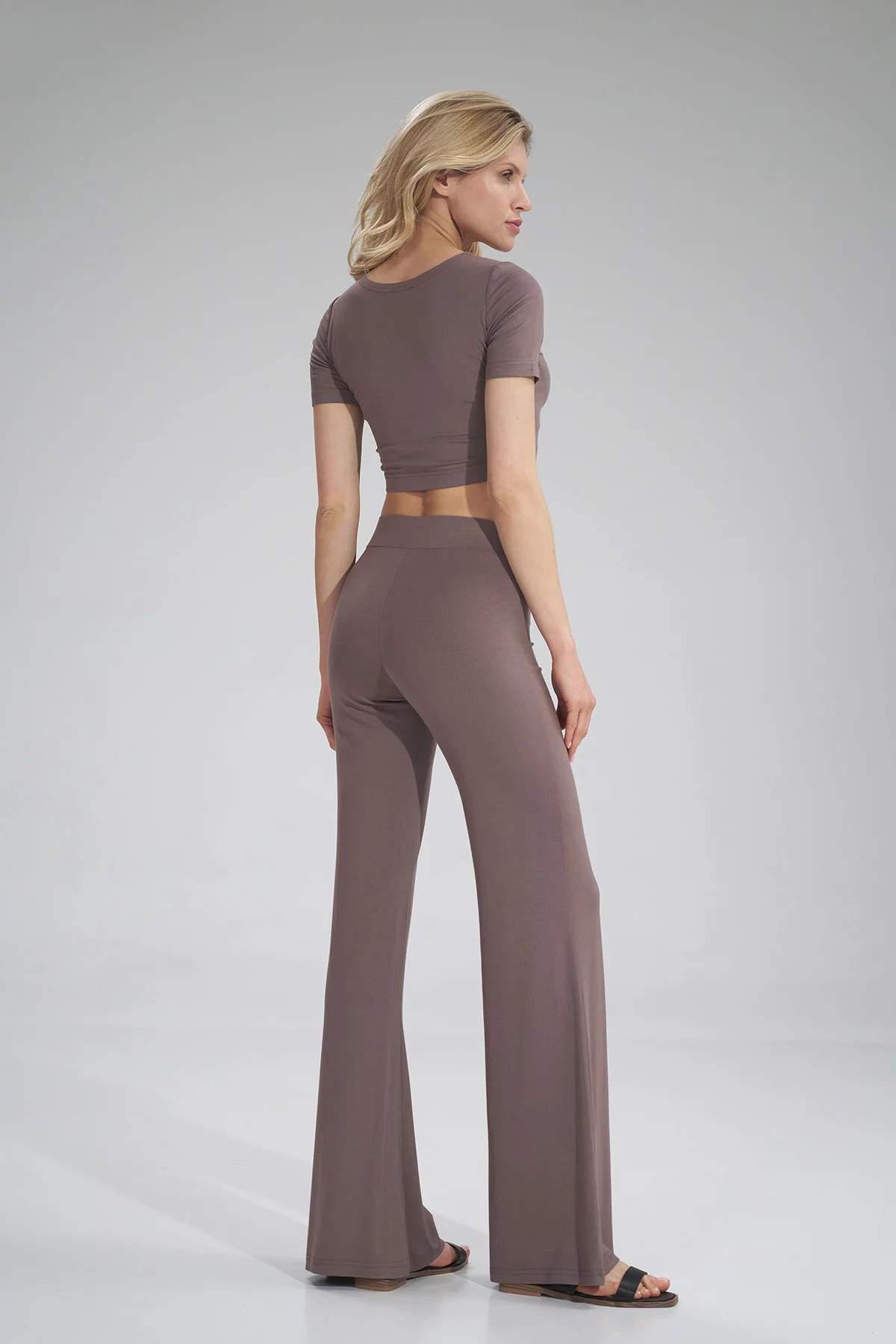 Dámské kalhoty M749 - Figl L-XL mintová-zelená (obrázek 8)