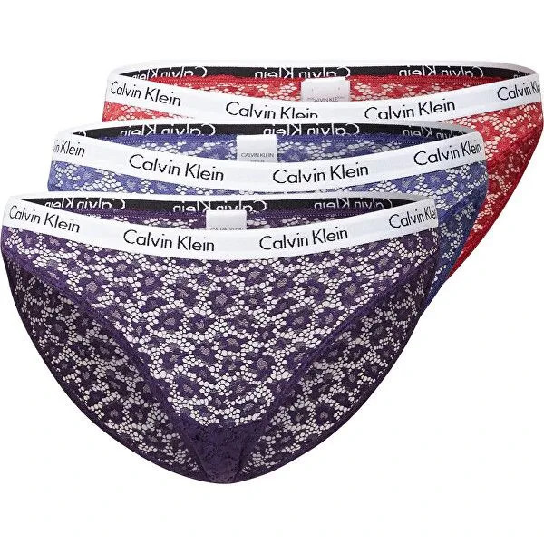 Krajkové kalhotky 3pack Mix barev M směs barev model 17057990 - Calvin Klein