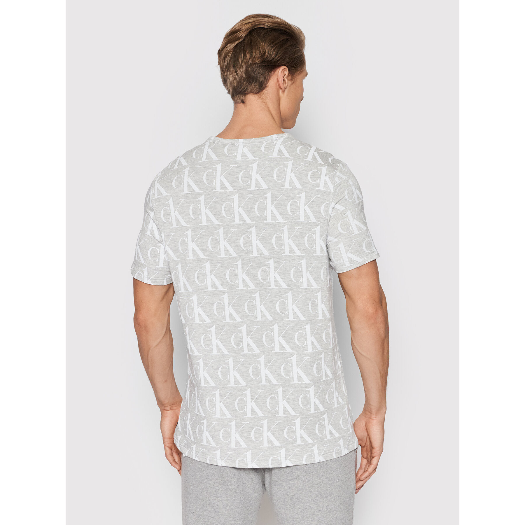 Pánské tričko Šedá XL šedá model 17083428 - Calvin Klein
