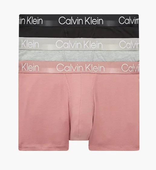 Pánské bavlněné trenýrky 3pack NB2970A-UW5 - Calvin Klein bílá,šedá,černá XL (obrázek 4)