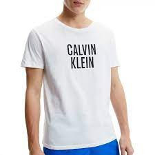 Pánské triko KM0KM00750 - YCD bílá - Calvin Klein XL bílá