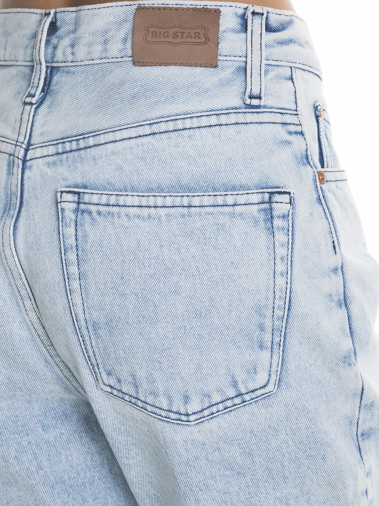 Dámské kalhoty Jeans 237 - Big Star 30 jeans-sv.modrá (obrázek 6)