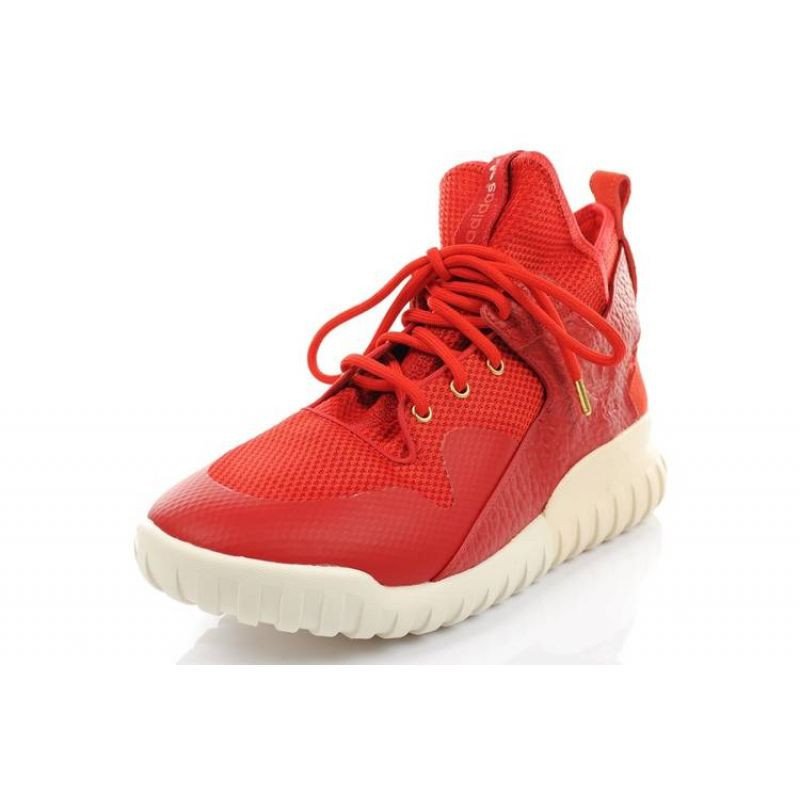 Kotníkové boty Tubular AQ2548 - Adidas 39 1/3 červená