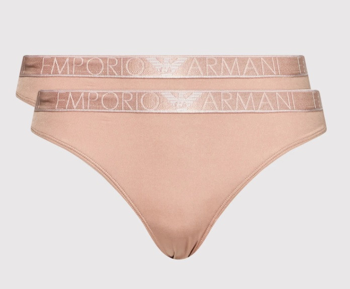 Dámské kalhotky XL staro růžová model 17280094 - Emporio Armani