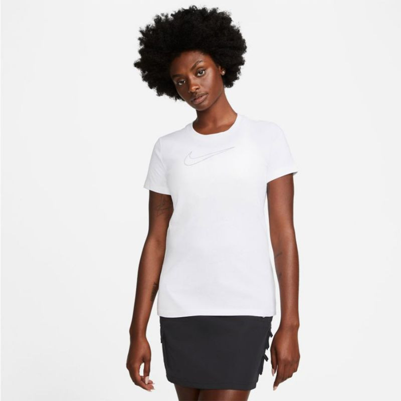 Dámské tričko Nike Sportswear W DM2755 100 Velikost: L, Barvy: bílá