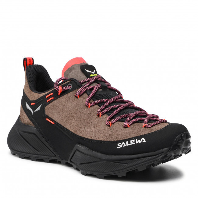 Dámské boty WS Dropline Leather 61394 - Salewa 40 tm.růžová-černá