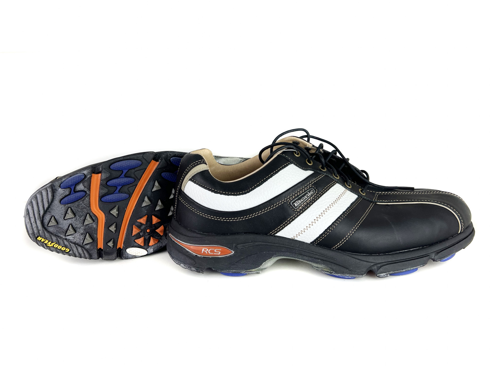 Pánská golfová obuv GSR1-19 - Etonic 44,5 černá-bílá