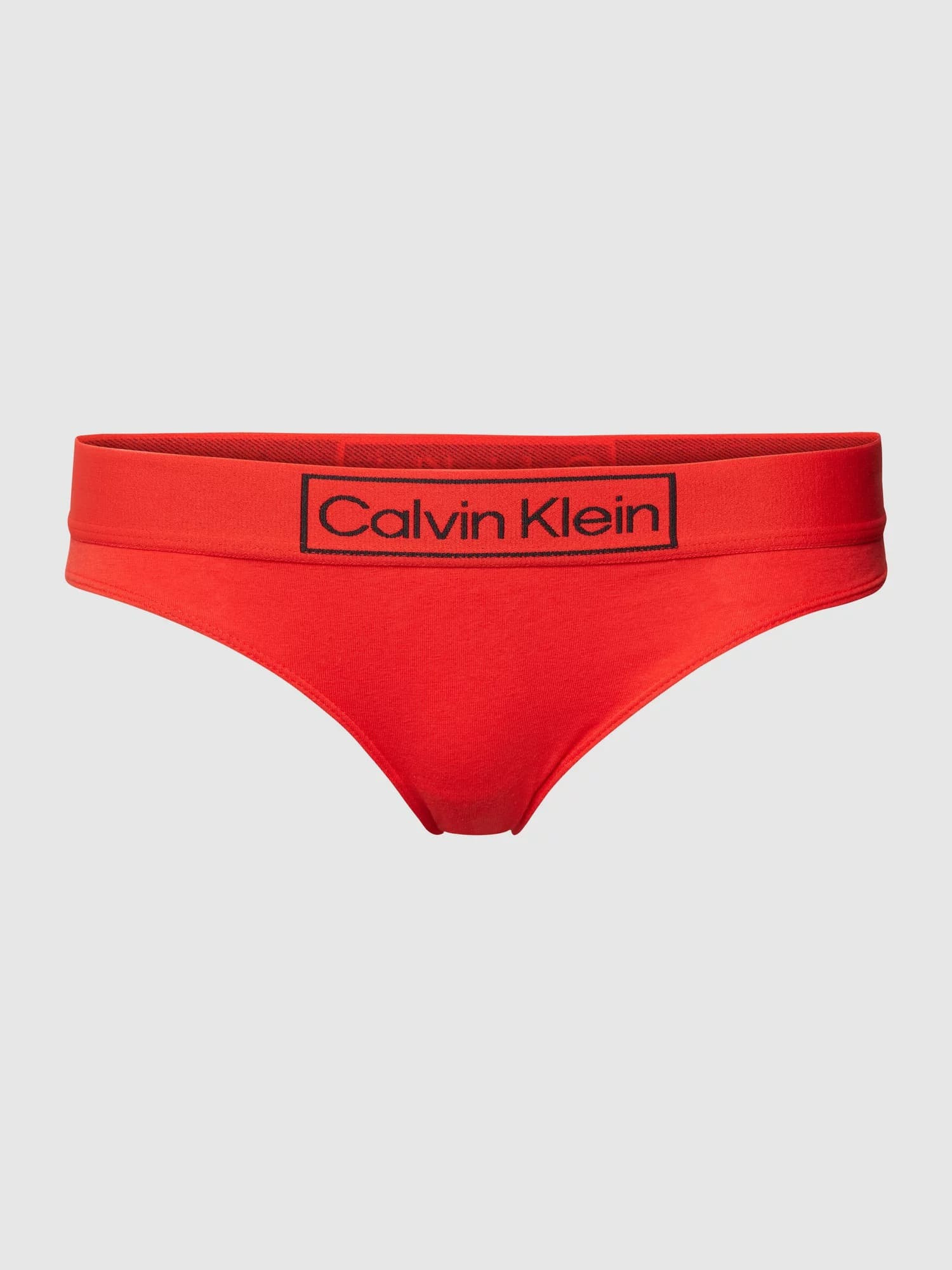 Dámské kalhotky Heritage model 17398738 - Calvin Klein Velikost: L, Barvy: červeno-oranžová