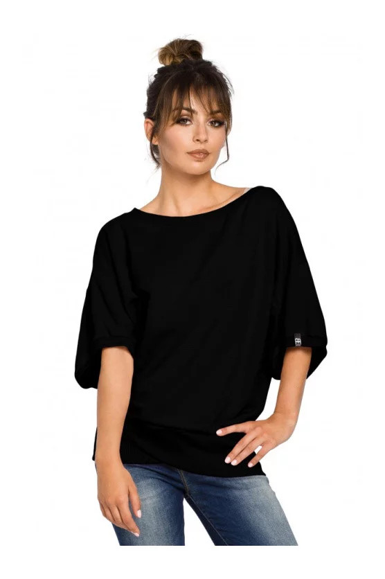 Dámský svetřík B048 - BeWear černá XXL/XXXL (obrázek 3)