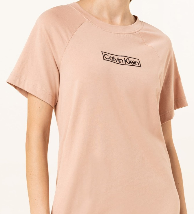 Dámská noční košile světle hnědá S model 17697309 - Calvin Klein