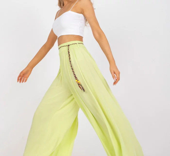 Dámské široké kalhoty BI 81733 - FPrice beige L (obrázek 4)