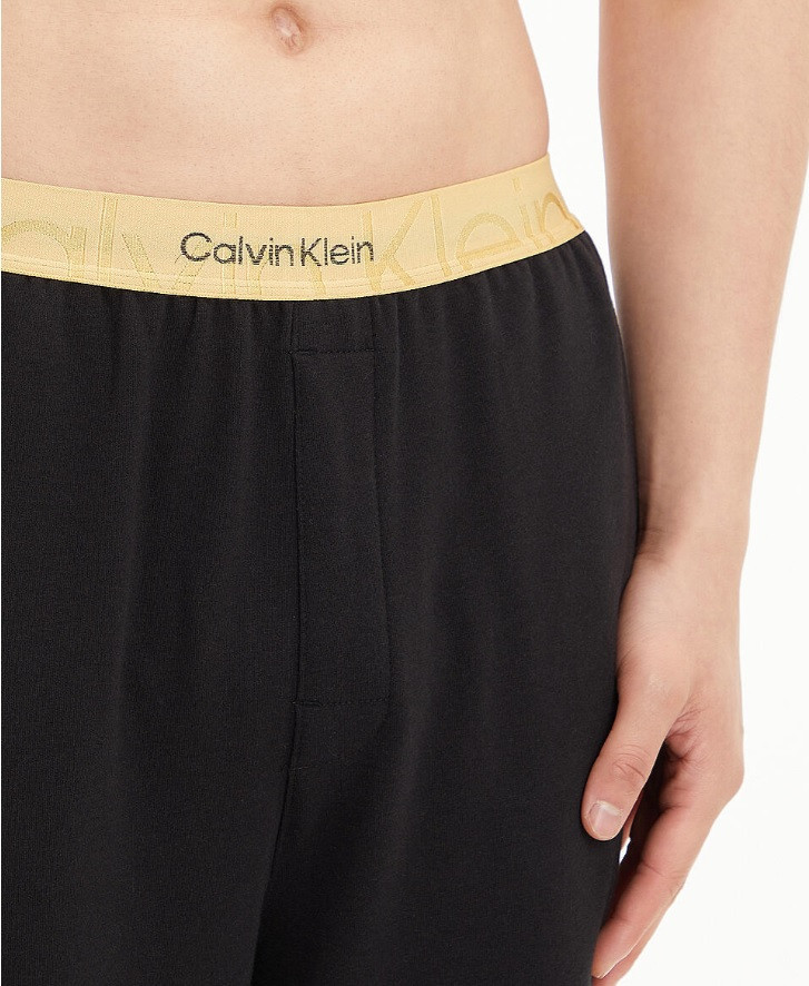 Pánské kalhoty na spaní QS6923E UB1 černá - Calvin Klein černá M