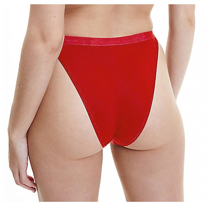 Dámské kalhotky QF6760E 5G6 světle červená - Calvin Klein Velikost: L, Barvy: SVĚTLE ČERVENÁ
