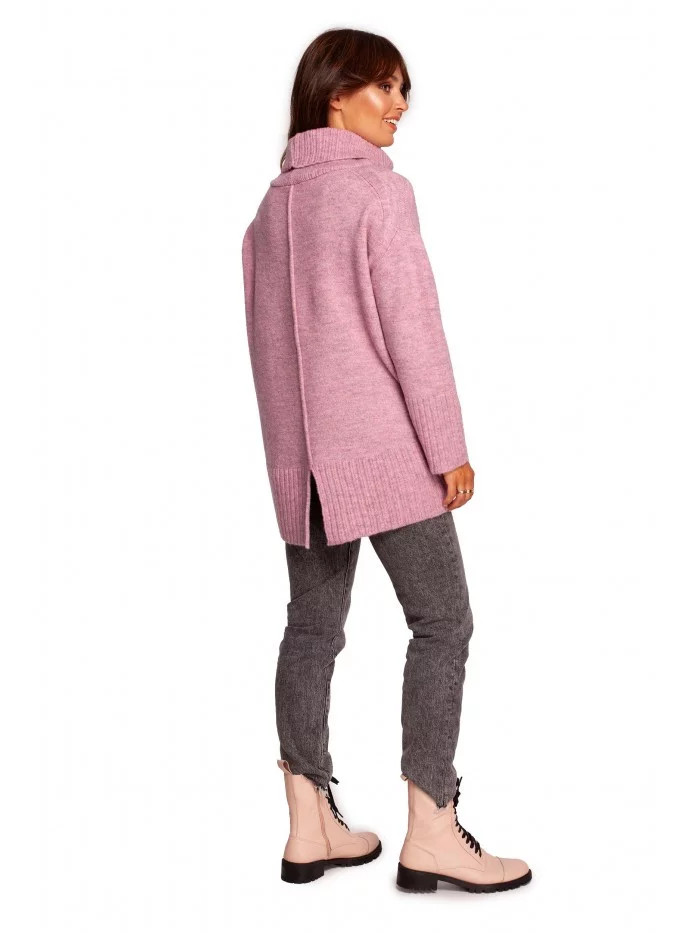 Mikina s rolákem a pulovrem BK086 - BeWear L/XL Žlutá (obrázek 10)