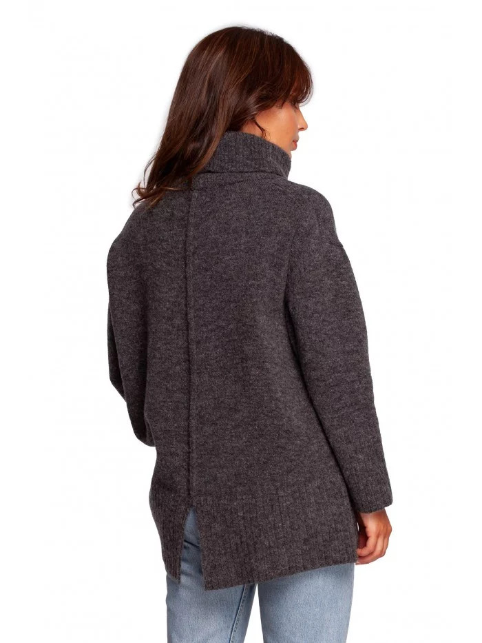 Mikina s rolákem a pulovrem BK086 - BeWear L/XL Žlutá (obrázek 16)