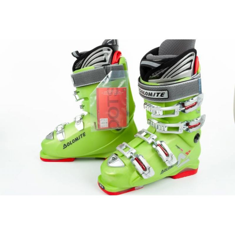 Levně SPORT Lyžařské boty Rage Pro 811080 - Dolomite zeleno-červená 38