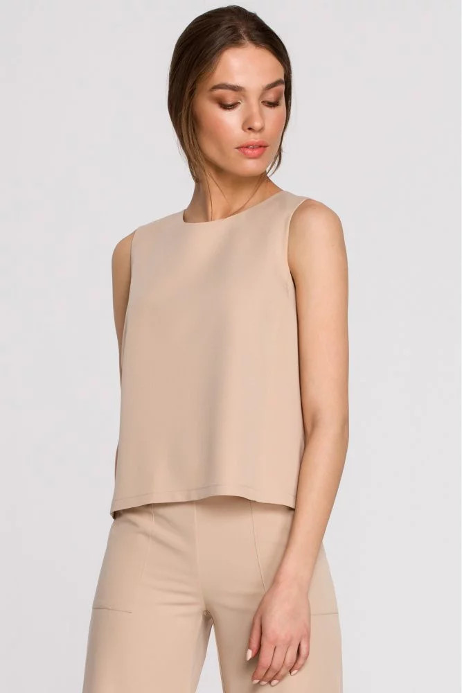 Dámská halenka S257 - Stylove černá XL (obrázek 4)