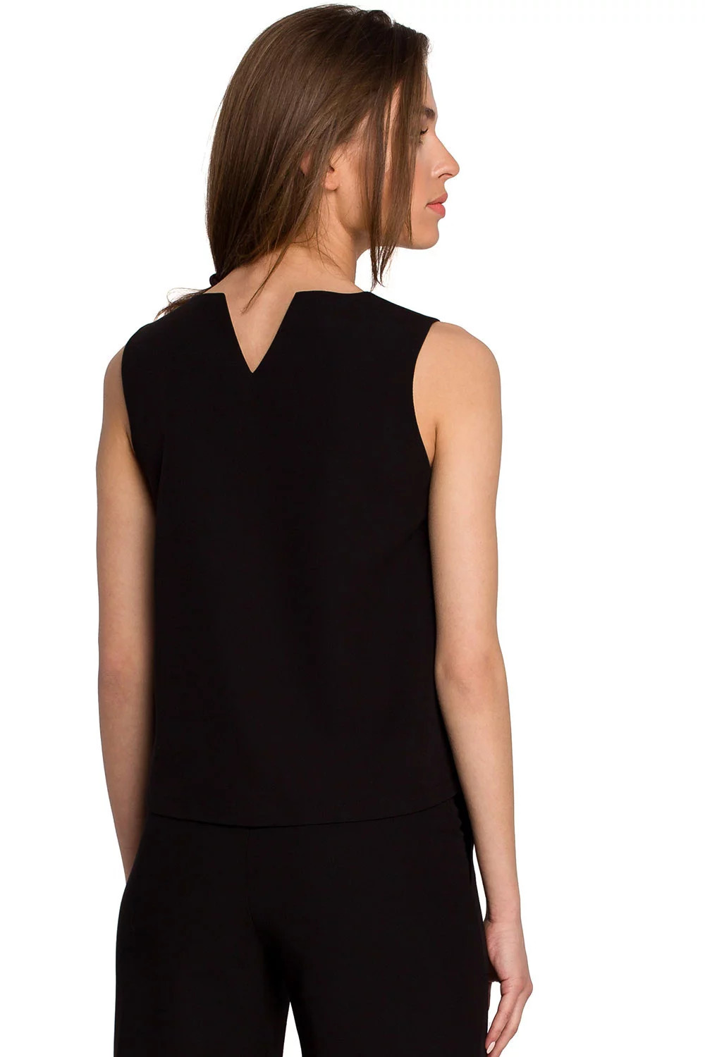 Dámská halenka S257 - Stylove černá XL (obrázek 6)