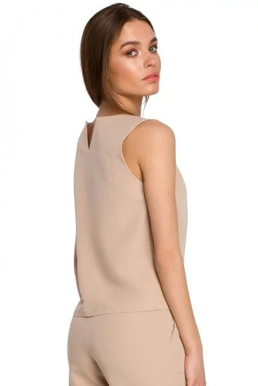 Dámská halenka S257 - Stylove černá XL (obrázek 5)