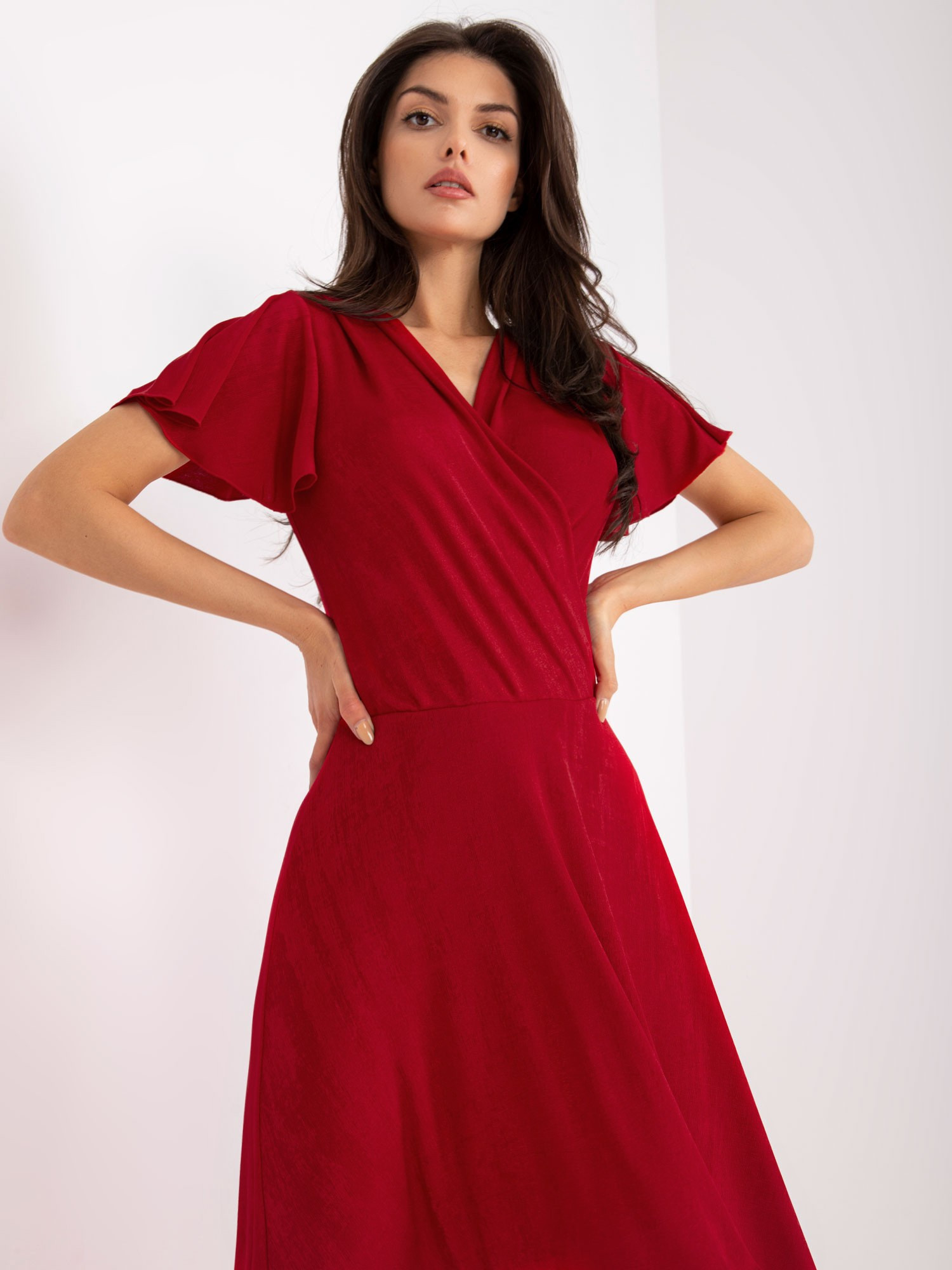 Dámské šaty NU SK červená 44 model 17965090 - FPrice