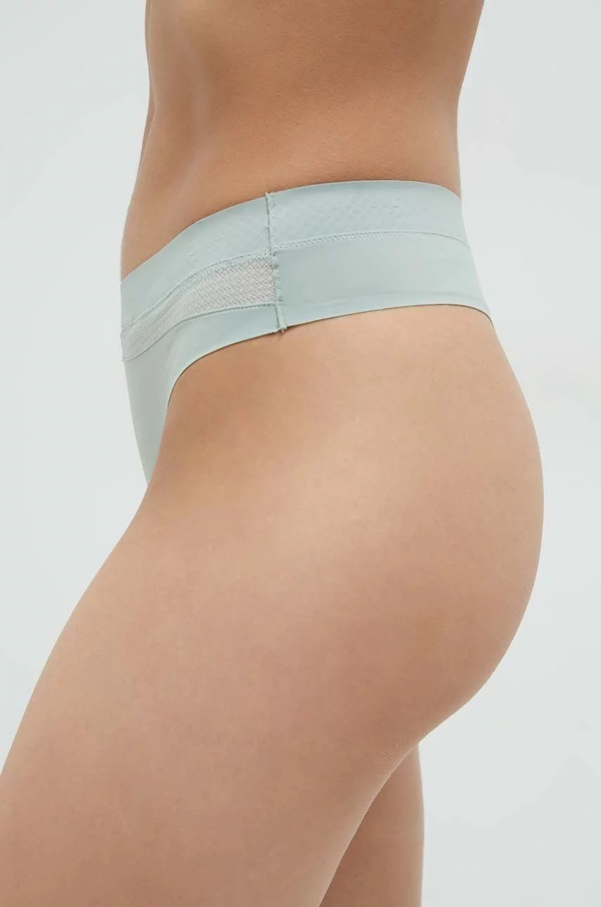 Dámská tanga QF6047E 5G0 mátová - Calvin Klein mátová S (obrázek 3)