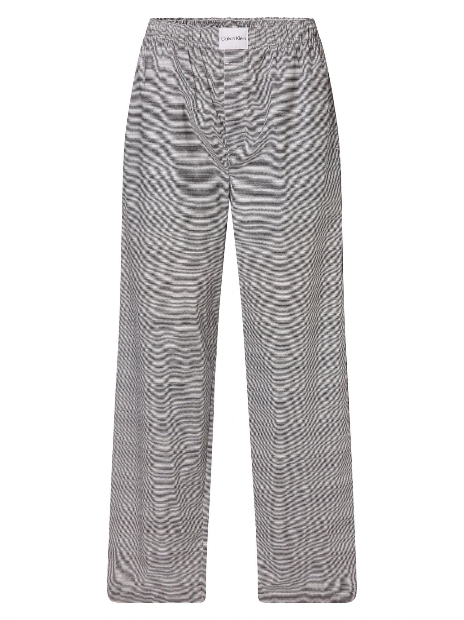 Dámské pyžamové kalhoty QS6893E 5FQ černo/bílá - Calvin Klein černobílá M