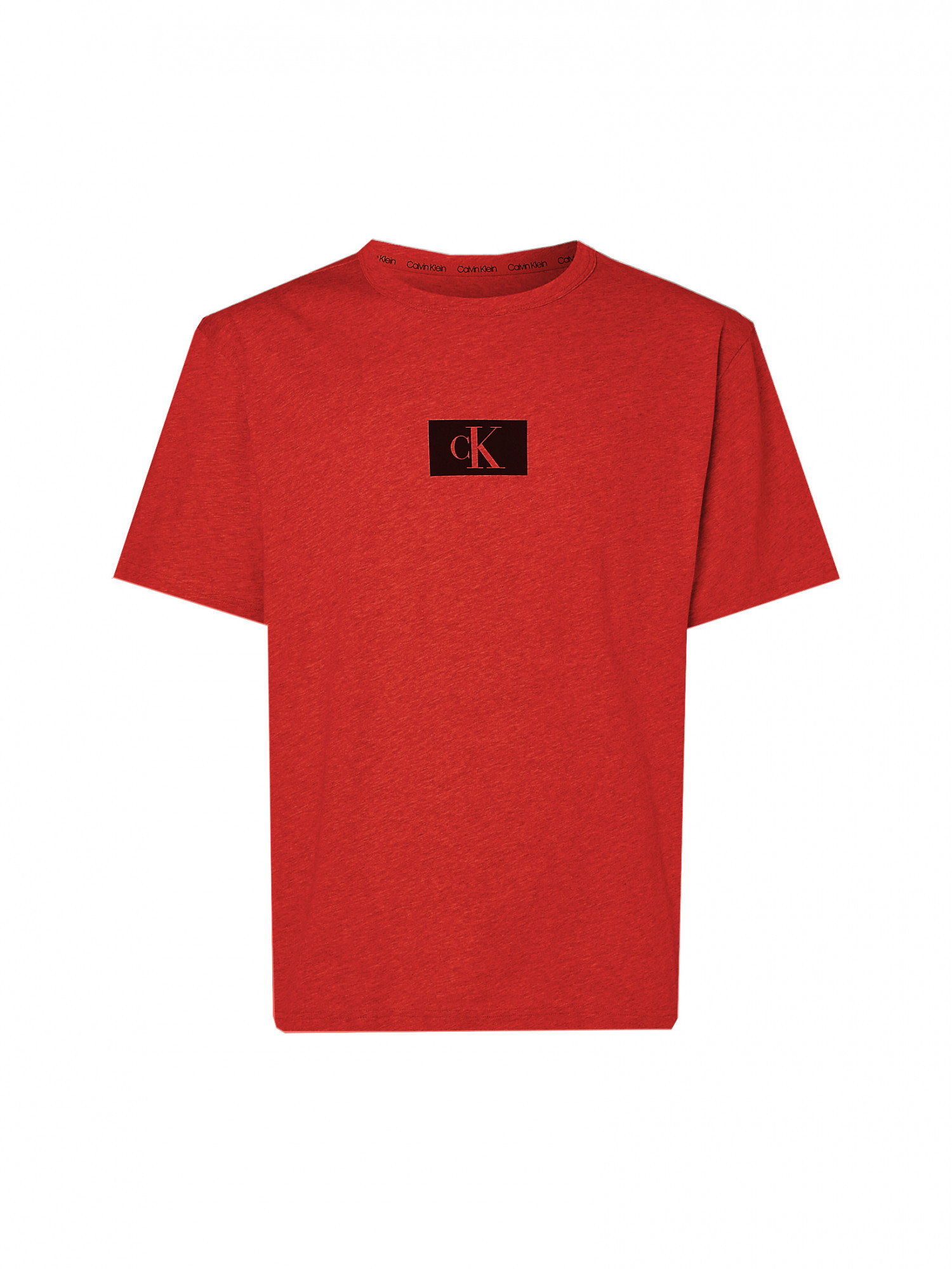 Pánské triko na spaní NM2399E XNZ červená - Calvin Klein červená XL