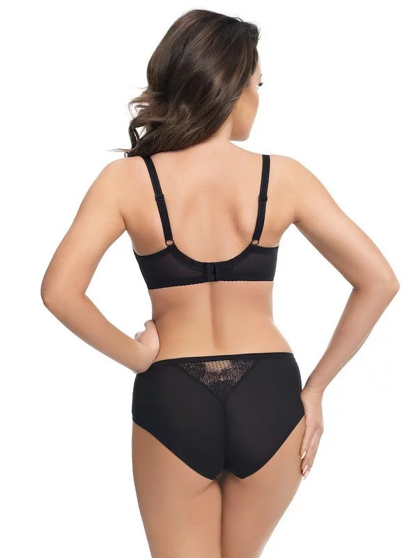 Dámská podprsenka balkonetka K  černá  černá 75D model 18116492 - Gorsenia (obrázek 3)