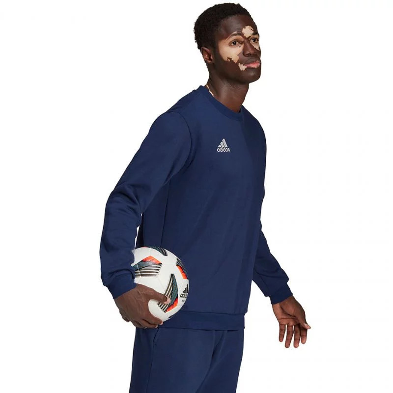Pánská mikina Entrada 22 Sweat Top H57480 Tmavě modrá - Adidas tmavě modrá 3XL (obrázek 5)